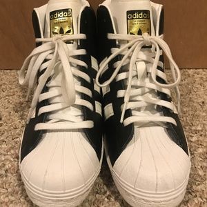 Adidas Superstar Wedge Sneakers